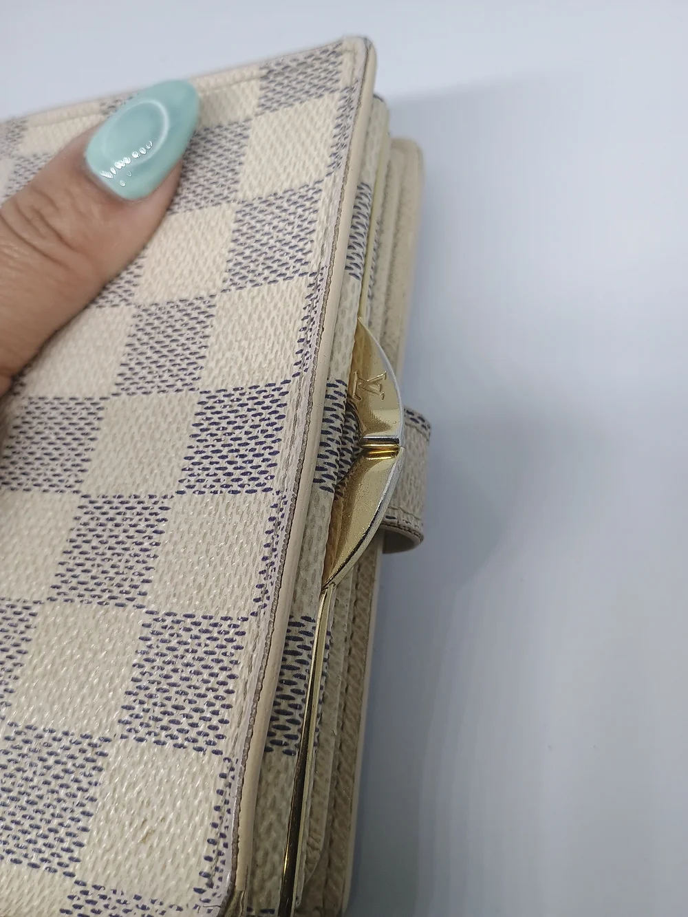 PROJECT(ISH) LOUIS VUITTON AZURE KISS LOCK DAMIER - Picture 11 of 15